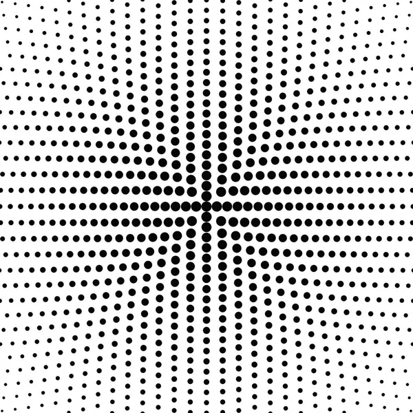 Halftone geometric abstract cerc rotund model fundal — Vector de stoc