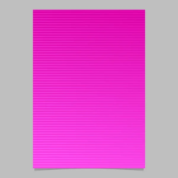 Diseño de plantilla de folleto de rayas de gradiente geométrico abstracto — Archivo Imágenes Vectoriales