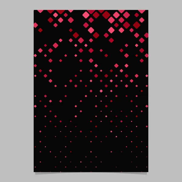 Geometrische Diagonale Quadrat Muster Hintergrund Broschüre Vorlage — Stockvektor