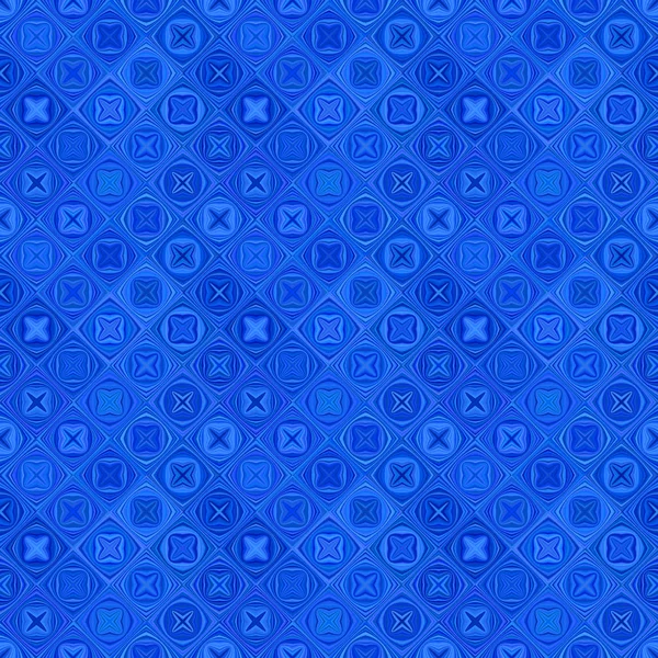 Blau abstrakt diagonal geschwungene Form Muster - Vektor gekachelten Hintergrund — Stockvektor