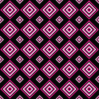 Basit seamless modeli - vektör kare arka plan illüstrasyon