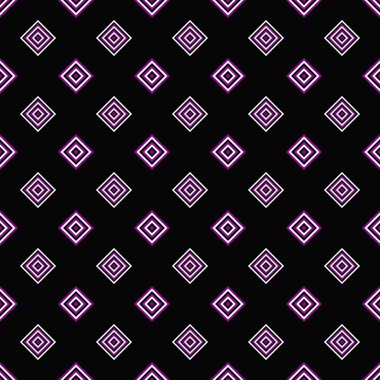 Basit seamless modeli - vektör kare arka plan illüstrasyon