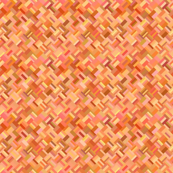 Fondo de mosaico diagonal abstracto sin costura naranja — Vector de stock