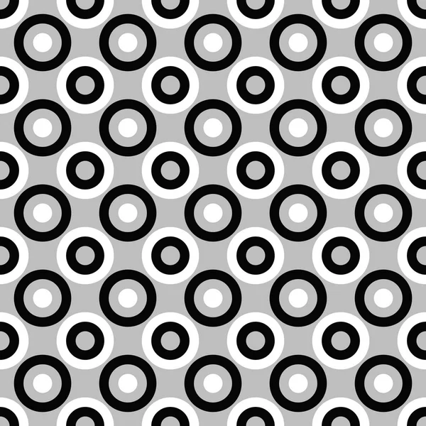 Abstract repeating pattern - vector circle background illustration — Stock Vector