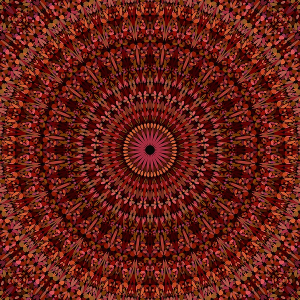 Colorat abstract pietriș ornat mandala model fundal — Vector de stoc