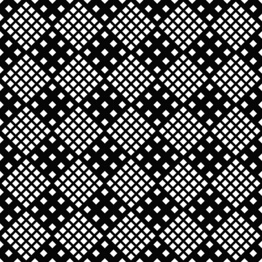 Soyut siyah ve beyaz diyagonal kare desen arka plan tasarımı