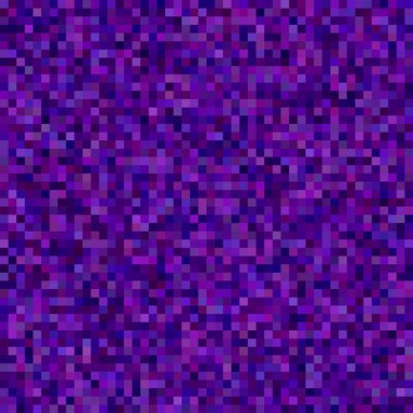 Geometrik soyut piksel kare mozaik arka plan - vektör illüstrasyon