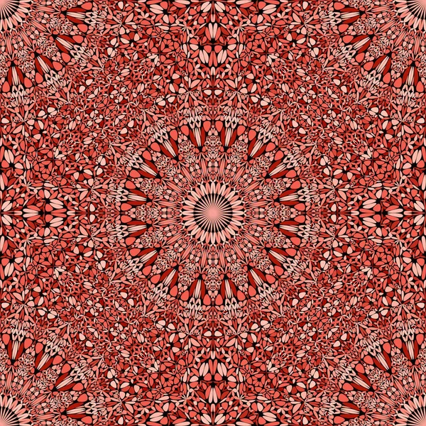 Geometrical seamless abstract mandala ornament pattern background — Stock Vector