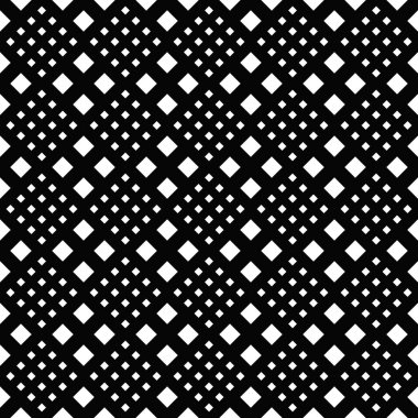 Siyah beyaz soyut geometrik kare desen arka plan tasarımı