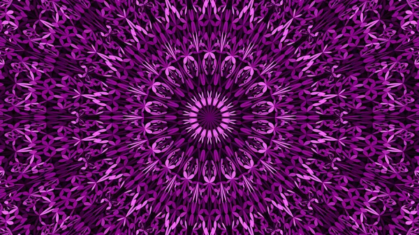 紫の花の庭のマンダラの壁紙 - 幾何学的ベクトルの背景 — ストックベクタ