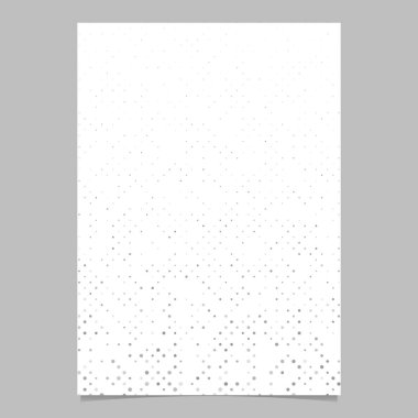 Gri daire desen broşürü arka plan - vektör ileti örneği tasarımı