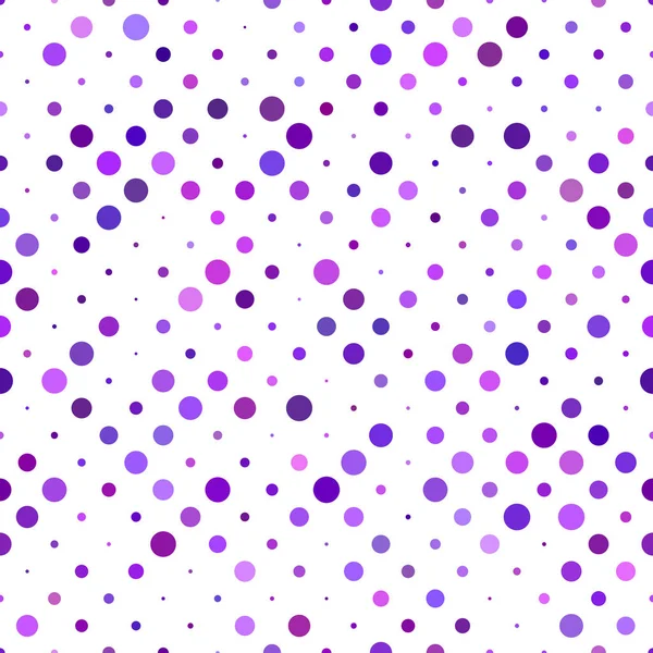 Purple seamless dot pattern background - vector design — Stock Vector