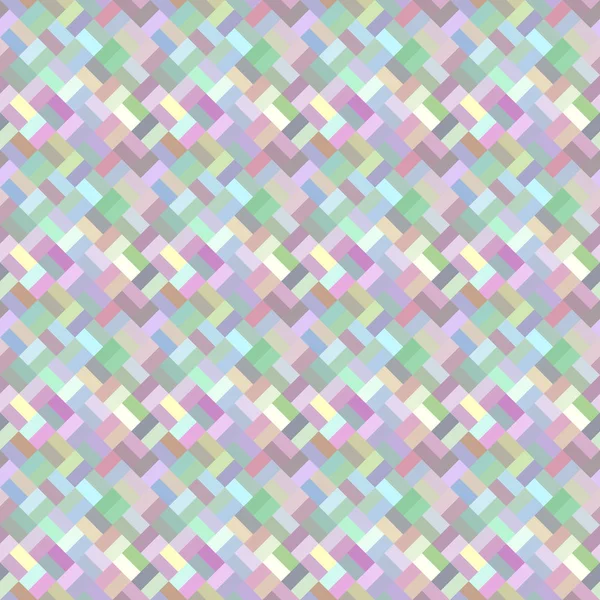 Bunte nahtlose abstrakte diagonale Mosaik Fliesen Muster Hintergrund — Stockvektor