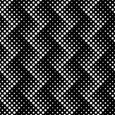 Siyah beyaz dikişsiz geometrik daire desen arka plan