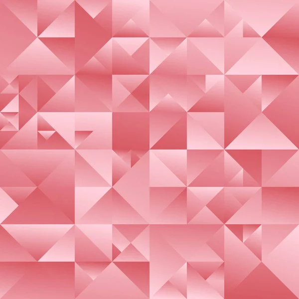 Minimale kleur veelhoekige geometrische gradiënt mozaïek driehoek achtergrond — Stockvector