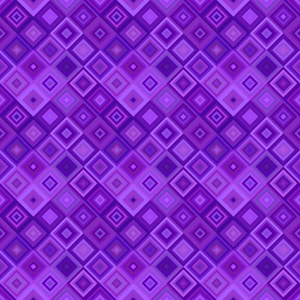 Fondo de patrón cuadrado diagonal abstracto - diseño gráfico sin costuras — Vector de stock