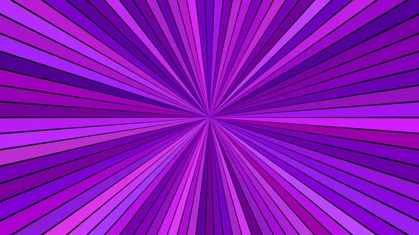 Mor psychedelic starburst şerit arka plan - vektör grafik — Stok Vektör