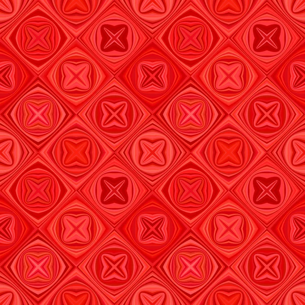 Rouge géométrique diagonale courbe forme mosaïque motif fond — Image vectorielle