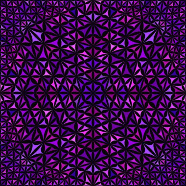 Mor soyut dikişsiz kaleydoskop desen arka plan tasarımı