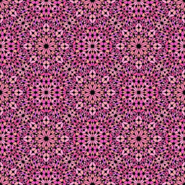 Pembe taş desen arka plan tasarımı - manevi vektör sanat