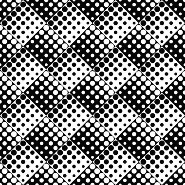 Siyah beyaz soyut geometrik nokta desen arka plan