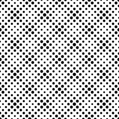 Tek renkli daire desen arkaplan tasarımı - soyut vektör grafiği