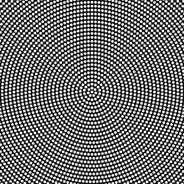 Retro nokta desen arka plan - soyut vektör grafik