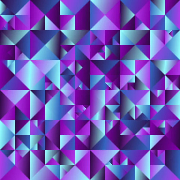 Fond triangle abstrait - design vectoriel polygonal coloré — Image vectorielle