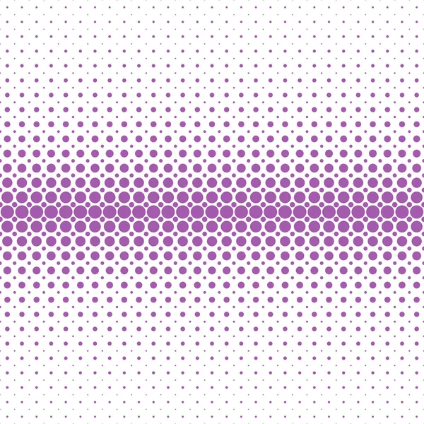 Geometriskt abstrakt halvtonsmönster bakgrund-vektorgrafisk design från lila cirklar i varierande storlekar — Stock vektor