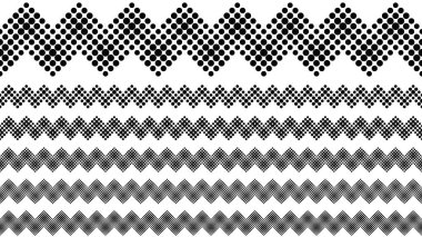 Özet daire desen metin bölücü kümesini yineleme