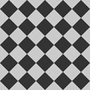 Geometrik tek renkli dikişsiz kare desen arka plan tasarımı