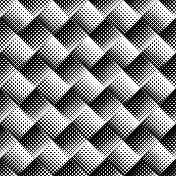 Résumé monochrome sans couture diagonale motif carré fond — Image vectorielle