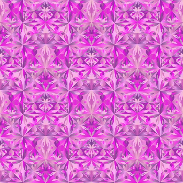 Coloré abstrait motif floral triangulaire conception de fond — Image vectorielle