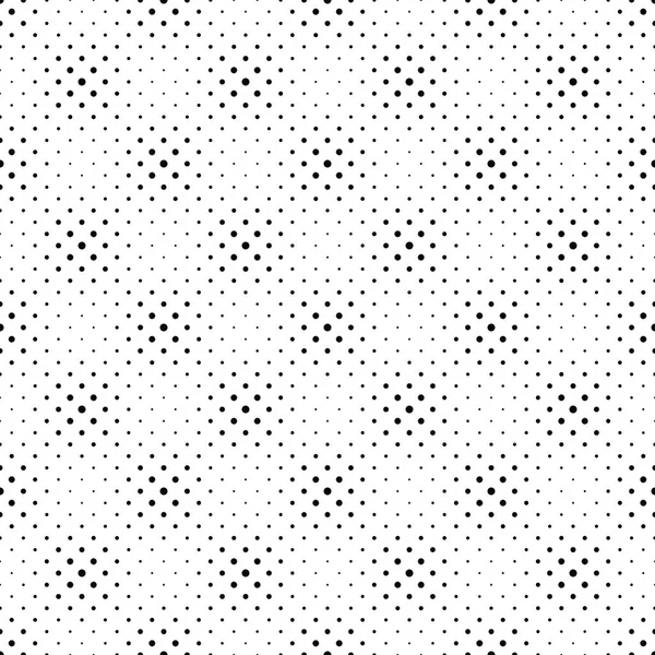 Nahtlose schwarz-weiße Kreis-Muster Hintergrunddesign — Stockvektor