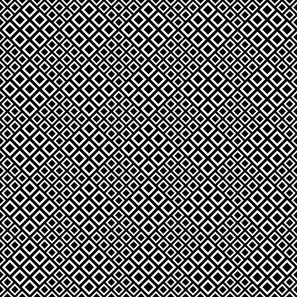 Abstrato sem costura diagonal quadrado padrão fundo monocromático —  Vetores de Stock