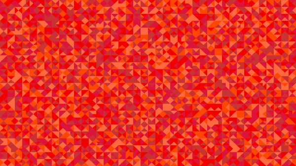 Rojo abstracto mosaico geométrico triángulo patrón hd fondo — Vector de stock