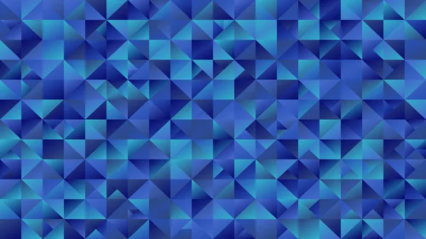 Poligonale astratto triangolo blu mosaico sito web sfondo — Vettoriale Stock