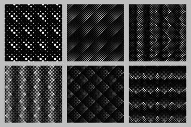 Soyut sorunsuz nokta desen arka plan tasarım seti