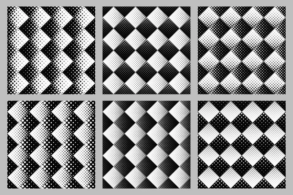 Ensemble géométrique sans couture motif point fond design — Image vectorielle