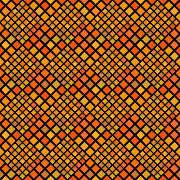 Sfondo quadrato - disegno grafico vettoriale arancione astratto — Vettoriale Stock