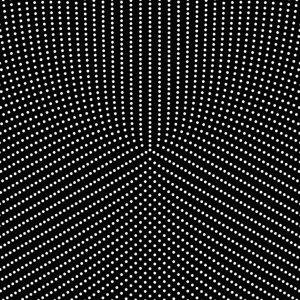Blanco y negro retro abstracto círculo redondo patrón fondo — Archivo Imágenes Vectoriales