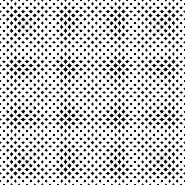 几何单色无缝弧形星形图案背景设计 — 图库矢量图片