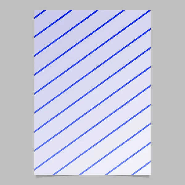 Geometric gradient stripe poster template background — Stock Vector