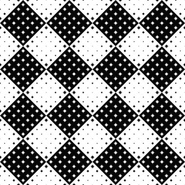 Dikişsiz soyut kavisli yıldız deseni arka plan tasarımı