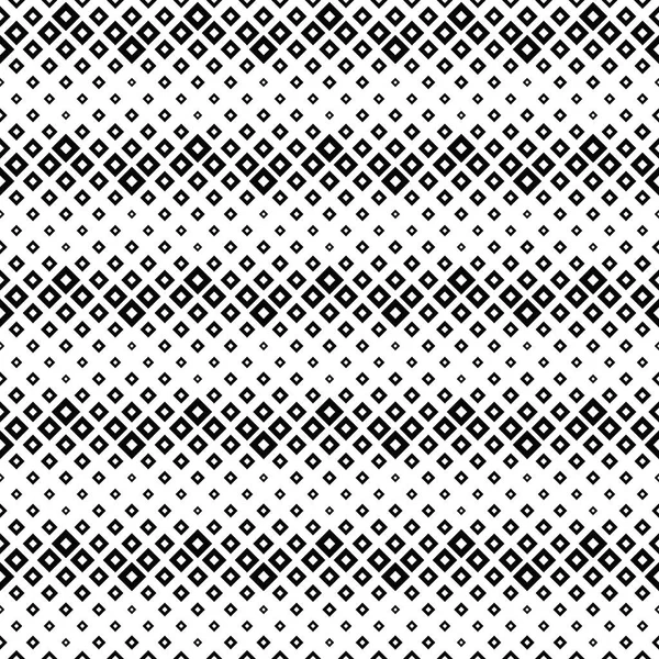 Seamless black and white diagonal square pattern background design — Stock Vector