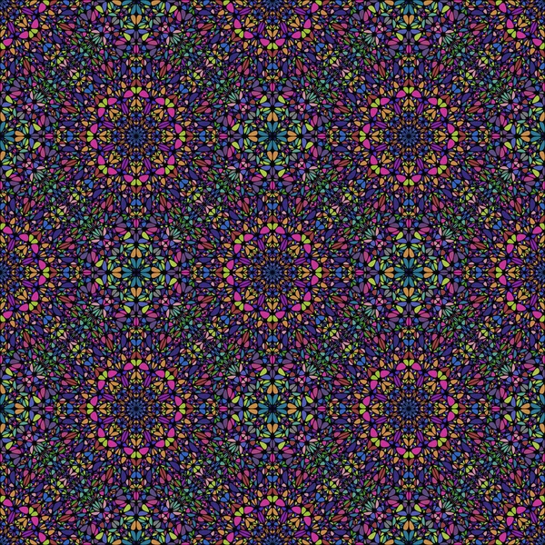Богемський барвистий гравій мозаїчний Східний малюнок дизайн фону — стоковий вектор