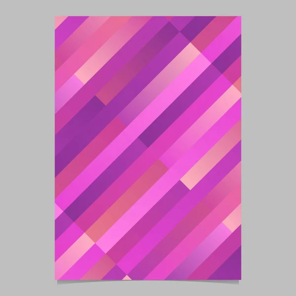 Moderne abstrakte bunte Diagonale Rechteck Seitenvorlage Hintergrund — Stockvektor