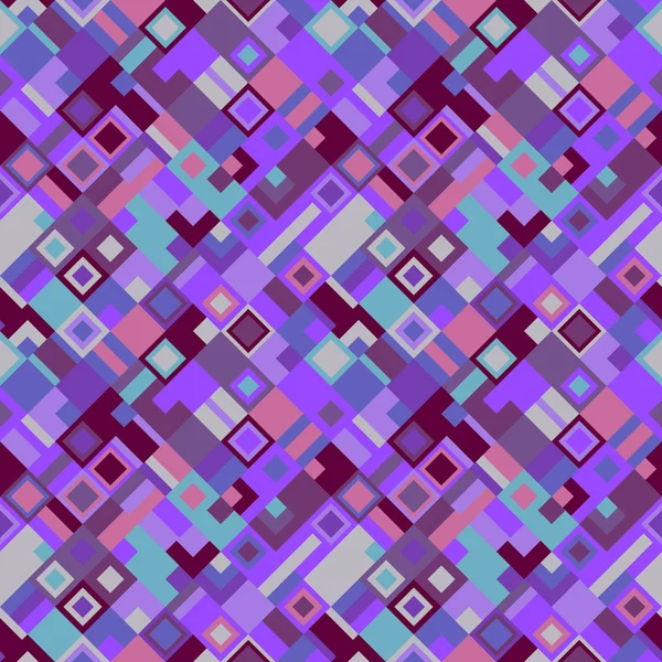 Geometrische bunte nahtlose diagonale geometrische Muster Hintergrund — Stockvektor