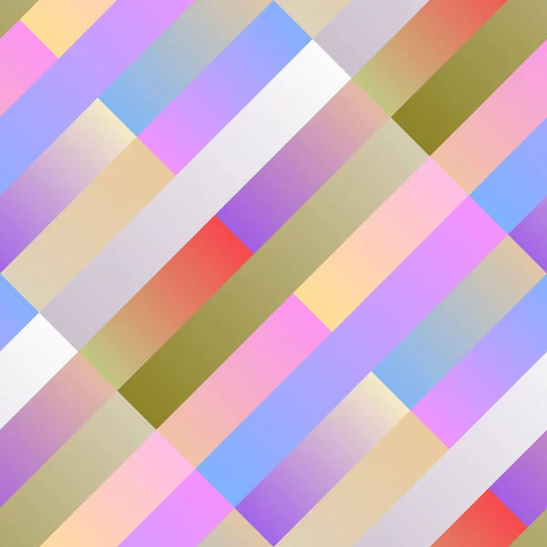 Diseño de fondo de patrón de franja diagonal de gradiente abstracto sin costuras — Vector de stock