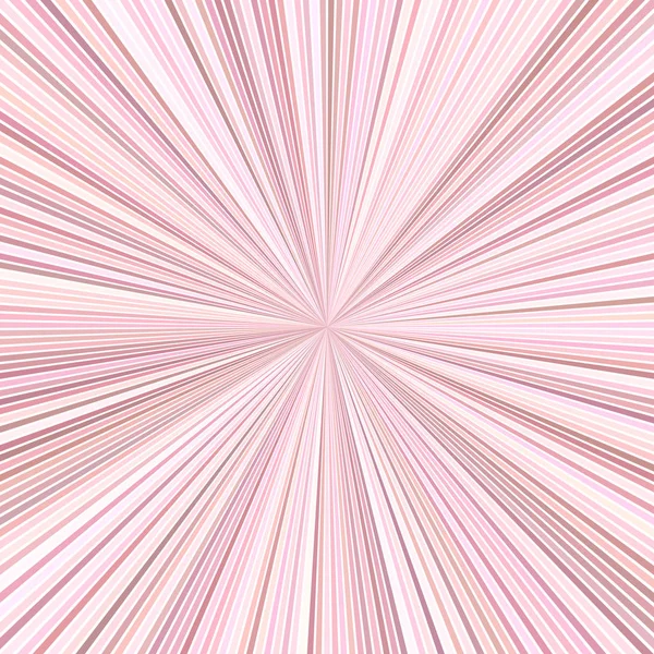 Pink psychedelic ray burst background - vector illustration — Stock Vector